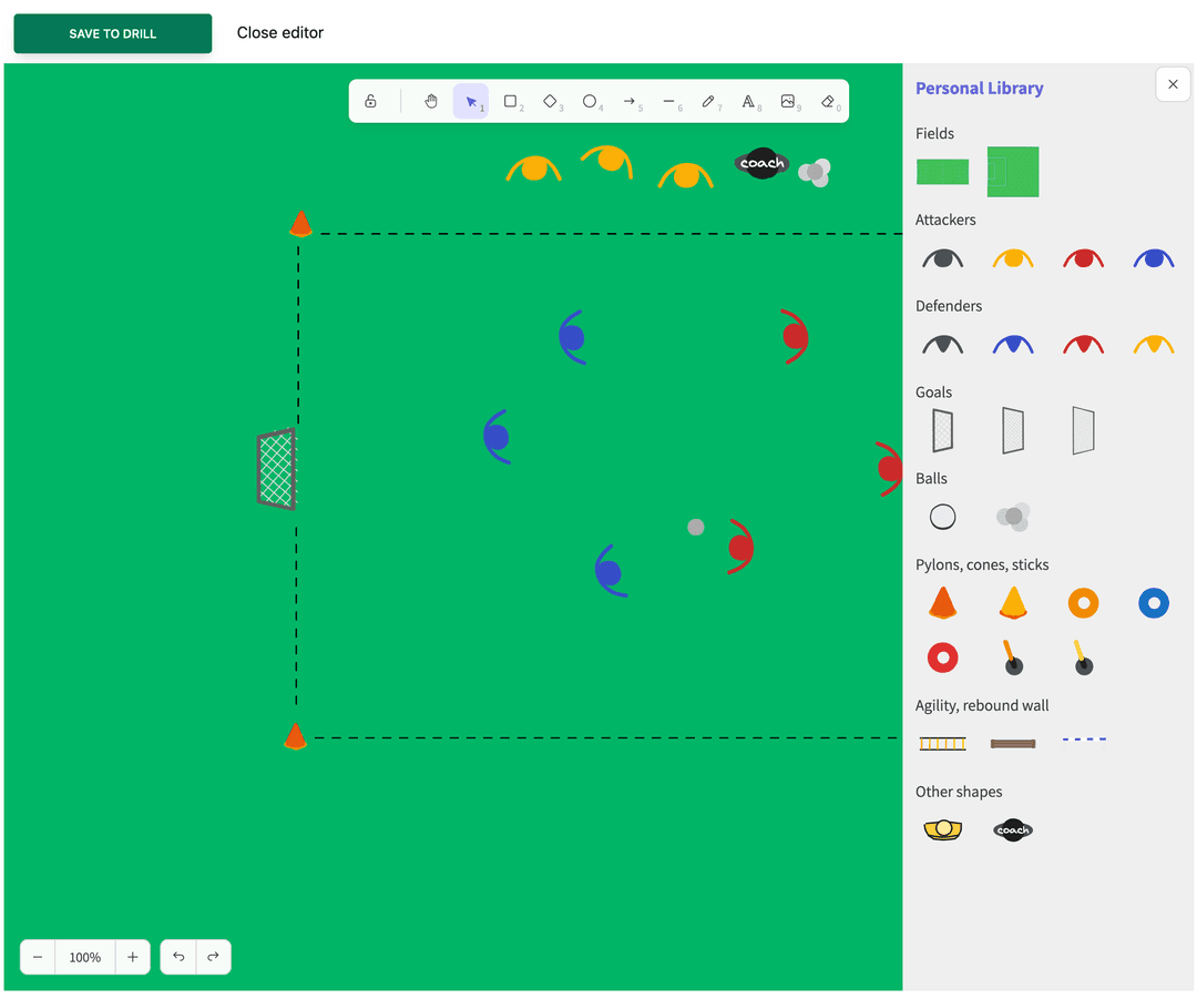 CoachTruly drill editor