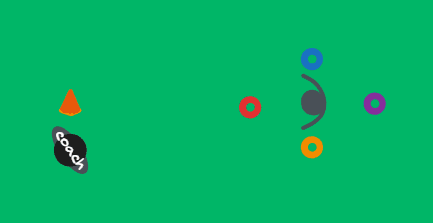 Speed and reaction with marker discs