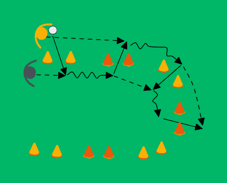 First touch while running
