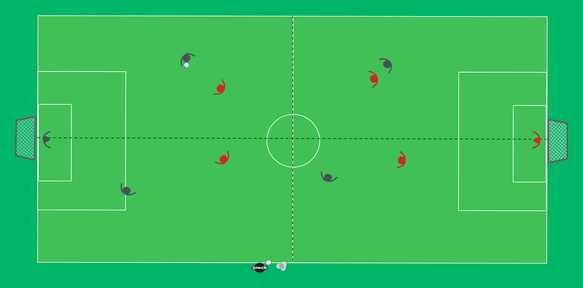 Four-zone 5v5